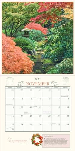 Secret Garden Wall Calendar 2025 - Image 5