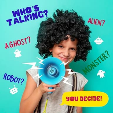 Voice Changer for Kids - Gifts for Kids - Voice Changing Device for Boys & Girls Ages 3-8+ Olds - Birthday Gifts for 3, 4, 5, 7, 8 Year Old Boy - Cool Outdoor Toys Gift Ideas for Kid, Toddler - Image 5