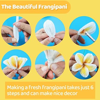 Eppingwin 500pcs Pipe Cleaners, Orange Pipe Cleaners Craft Supplies,Chenille Stems for DIY Arts Crafts Project(Orange) - Image 6