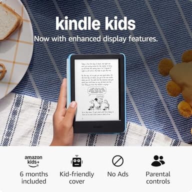 Amazon Kindle Kids 16GB (newest model) - If it breaks, we will replace it, includes ad-free books and cover, with glare-free display, faster page turns - Ocean Explorer - Image 7