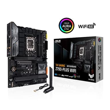 ASUS TUF Gaming Z790-Plus WiFi LGA 1700(Intel 14th,12th &13th Gen) ATX Gaming Motherboard(PCIe 5.0,DDR5,4xM.2 Slots,16+1 DrMOS,WiFi 6,2.5Gb LAN,Front USB 3.2 Gen 2 Type-C,Thunderbolt 4(USB4),Aura RGB) - Image 2