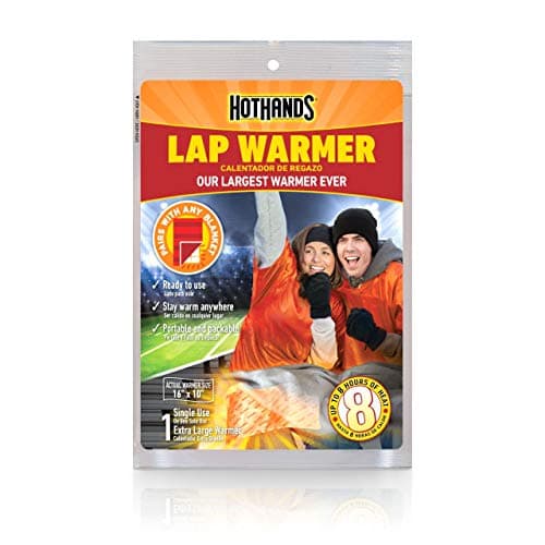 HotHands Lap Warmer, Largest Warmer 16" X 10" - Up to 8 Hours of Long Lasting Heat - 1 Lap Warmer,Tan - Image 1