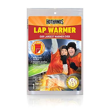 HotHands Lap Warmer, Largest Warmer 16" X 10" - Up to 8 Hours of Long Lasting Heat - 1 Lap Warmer,Tan - Image 1
