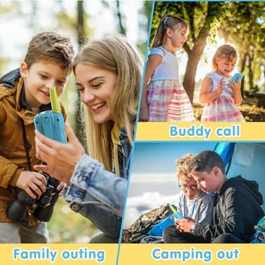 Selieve Toys for 3-12 Year Old Boys Girls, Walkie Talkies for Kids 22 Channels 2 Way Radio Toy with Backlit LCD Flashlight, 3 Miles Range for Outside, Camping, Hiking - Image 4