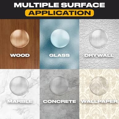 Door Stoppers for Wall 2" (8 Pack) - Self Adhesive & Discreet Door Knob Wall Protector - Quiet Door Bumper with Strong Back Adhesive - Rubber Door Stops - Shock Absorbent Door Handle Stopper - Image 7