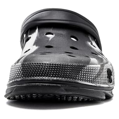 HOBIBEAR Unisex Garden Clogs Shoes Slippers Sandals for Men (Black and White,Women 8.5/Men 7) - Image 6