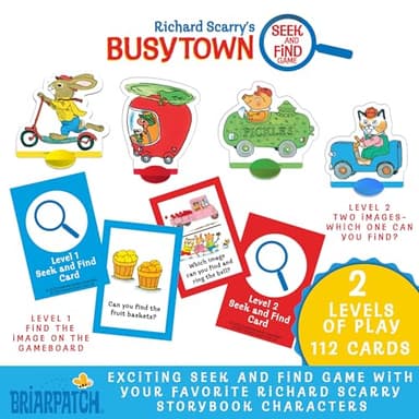 Briarpatch, Richard Scarry's Busytown Seek and Find Game, Based on Early Reader Books for Preschool, Kindergarten and 1st Grade - Image 6