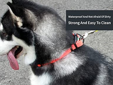 Waterproof Dog Collars,Rubber Dog Collars Anti-Odor,Durable,Adjustable Dog Collars for Small,Medium, Large Dogs,Easy Clean Collars with Buckle and D Ring - Image 5