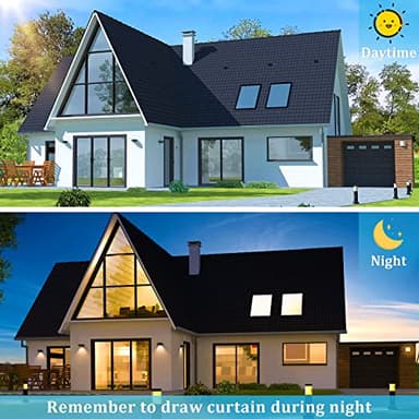 Coavas Window Privacy Film One Way, See Out Not in Windows Tint for Home, Mirror Reflective Blocking Sun Heat Glass Coverings UV Static Cling, 17.5x78.7 Inch - Image 6