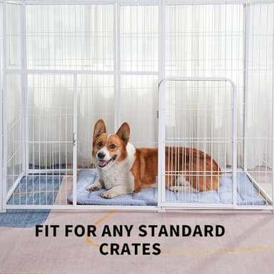 MARUNDA Dog Cooling Mat, 36" x 24" Thicken Waterproof Cooling Mat for Extra Large Dog, Q-MAX>0.5 Ice Cool Fabric-Cool on Contact，Easy Washable Pet Pad in Summer (36" x 24" (L-Crate), Blue) - Image 6