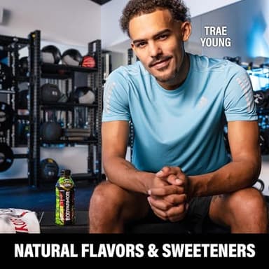 BODYARMOR Sports Drink Sports Beverage, Cherry Lime, Coconut Water Hydration, Natural Flavors With Vitamins, Potassium-Packed Electrolytes, Perfect For Athletes, 16 Fl Oz (Pack of 12) - Image 5