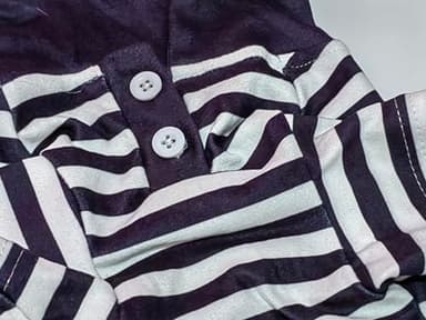 Cute Dog Clothes Striped Dog Polo Shirts Cute Sweater Puppy Clothes Gentle Sweater Pet Clothes for Small Medium Large Dogs Cats (Black Stripe, XXL Size for 30-40lb Pets) - Image 6