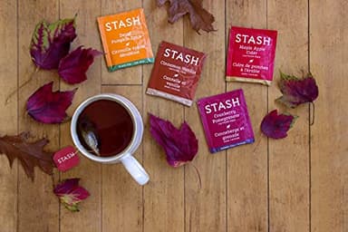 Stash Tea Decaf Pumpkin Spice Black Tea - Decaf, Non-GMO Project Verified Premium Tea with No Artificial Ingredients, 18 Count (Pack of 6) - 108 Bags Total - Image 9