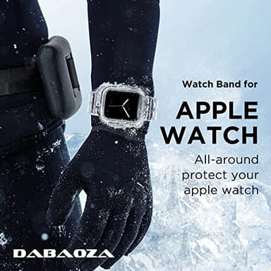DABAOZA 5 Packs Compatible for Clear Apple Watch Band 41mm 40mm 38mm, Jelly Crystal Women Men TPU Strap for iWatch Series 11 10 9 8 7 6 SE 5 4 3 2 1 Ultra 3 2 (41/40/38, Neon Series) - Image 6