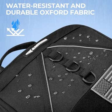 KastKing KarryAll Fishing Tackle Backpack with Rod Holder 4 Tackle Boxes,40/26L Tackle Bag Storage Fishing Gear and Equipment,Black,Medium - Image 6