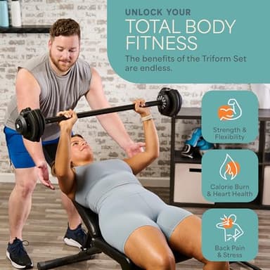 LifePro Adjustable Dumbbells Set/Single - 15lb 43lb 55lb 25 lb Dumbbell Sets with Rack - Quick Adjust, Secure Grip weights dumbbells set - Compact Hand Weights for Women/Men at Home Gym - Image 8
