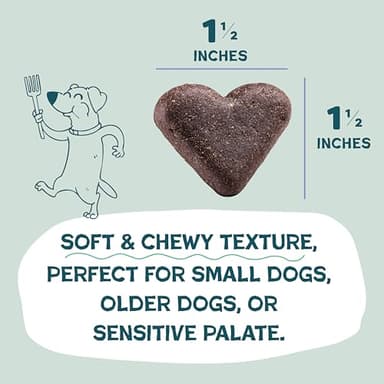 Shameless Pets Soft-Baked Dog Treats, Blueberried Treasure - Natural & Healthy Chews with Mint for Immune Support - Dog Biscuits Baked & Made in USA, Free from Grain, Corn & Soy - 1 Pound (Pack of1) - Image 4