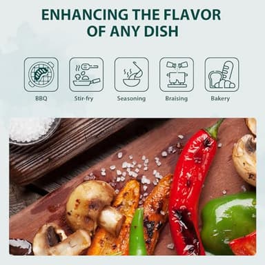 Soeos Himalayan White Salt, Coarse Grain, 39 oz (2.4 Pound), Non-GMO and Nature Himalayan Salt, Sea Salt for Grinder Refill, Healthier Table Salt Substitute (Pack of 1) - Image 6