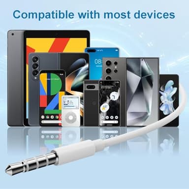 Docutca 2 Pack Wired iPhone Earbuds/Wired Headphones with 3.5mm Earphones[MFi Certified] with Microphone Volume Control Compatible for iPhone,iPad,iPod,Computer,MP3/4,Android Most 3.5mm Audio Devices - Image 6