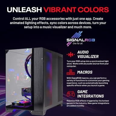 Skytech Gaming O11 Vision Desktop PC, Ryzen 7 9800X3D 4.7 GHz (5.2 GHz), AMD RX 9070XT 16GB, 2TB Gen4 NVMe SSD, 32GB DDR5 RAM 6000 RGB, 850W Gold ATX 3 PSU, 360mm ARGB AIO, Wi-Fi, Win 11 - Image 6