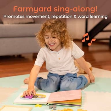 Cali's Books Old Macdonald Had a Farm | Interactive Books for 1 Year Old, Books for 2 Year Olds with Buttons on Every Page | Fun Farm Toy Book for Baby and Toddlers | Great Gift for Kids - Image 3