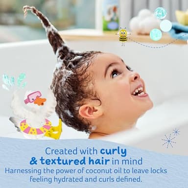 Childs Farm, Kids Conditioner for Curly, Dry Hair, Coco- Nourish Conditioner, Contains Wonderful Fragrance which Doesn’t Irritate Sensitive Skin, 8.4 Fl Oz - Image 3