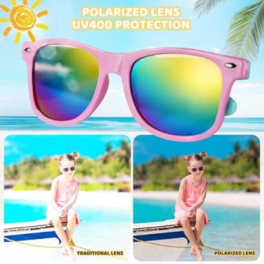 SCIONE 24Pack Kids Sunglasses Party Favors for Birthday Graduation Party Supplies, Beach Pool Party, Valentines Gifts - Image 4