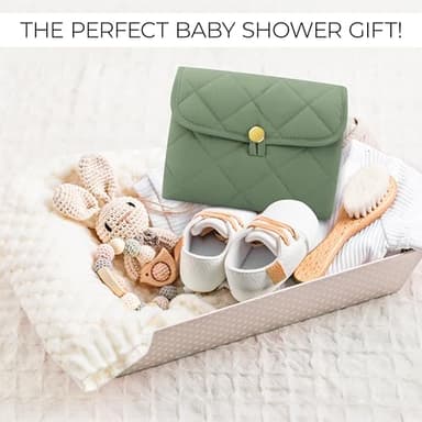 Portable Diaper Changing Pad - Soft and Easy to Clean Diaper Changing Mat for Babies - The Perfect Lightweight and Foldable Pad for Traveling - Image 7