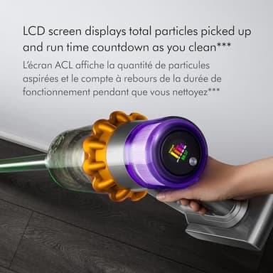Dyson V15s Detect Submarine​ Wet Dry Vacuum, Yellow/Nickel - Image 6