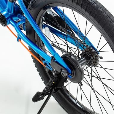 Royalbaby Freestyle 7 Kids Bike 20 Inch Wheel Dual Handbrakes Teens Bicycle Boys Girls Ages 6-10 Years, Kickstand and Water Bottle Included, Blue - Image 12