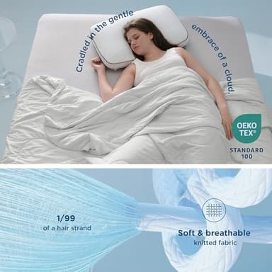 Bedsure Cooling Blankets for Hot Sleepers - Summer Blanket King Size, Cold and Lightweight Gift for Night Sweats, Ice Cooled Breathable Comforter for Bed and Couch, Grey, 104x90 Inches - Image 5