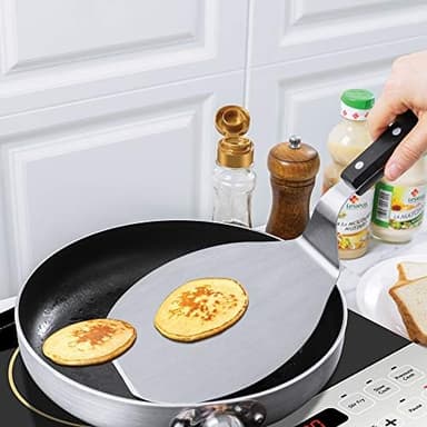 Fox Run Large Oversized Stainless Steel Turner, Cookie Spatula, 14.5-Inch - Image 5