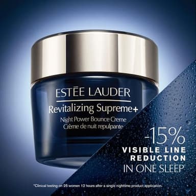 Estée Lauder Revitalizing Supreme+ Night Power Bounce Cream | Face Moisturizer with Peptides | Firms, Lifts & Plumps Skin, 1.7 Ounce - Image 3