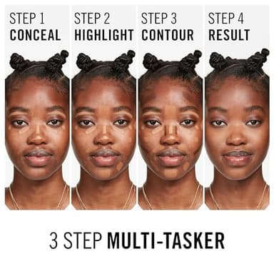 Rimmel London, Multi-Tasker Concealer, 090 Toffee, Crease-Proof, Transfer-Proof, Waterproof, Up To 24-Hour Wear, Vegan Formula, 0.33oz - Image 5