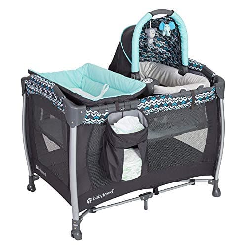 Baby Trend Resort Elite Nursery Center® Playard, Laguna - Image 1