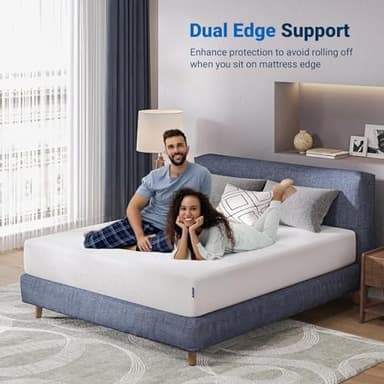 Avenco Queen Size Mattress, 10 Inch Memory Foam Queen Mattress in a Box for Comfort Sleep & Pressure Relief, CertiPUR-US Certified Medium Firm Mattresses - Image 5