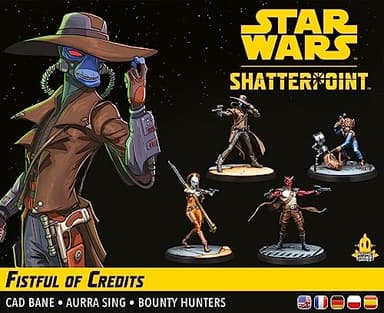Star Wars Shatterpoint Fistful of Credits SQUAD PACK - Tabletop Miniatures Game, Strategy Game for Kids and Adults, Ages 14+, 2 Players, 90 Minute Playtime, Made by Atomic Mass Games - Image 2