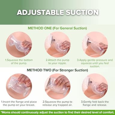 haakaa Silicone Breast Pump & Silicone Cap 5oz/150ml, Gen.2 - Image 4