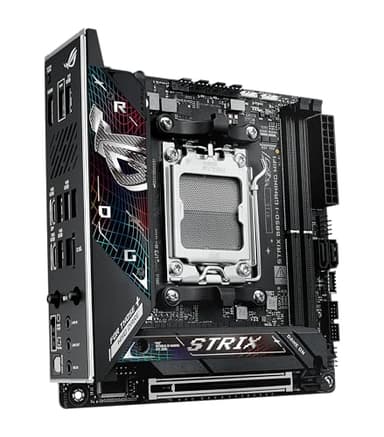 ASUS ROG Strix B850-I Gaming WiFi AMD AM5 B850 Mini-ITX mITX Motherboard 10+2+1 Stages, DDR5, 2.5G LAN, WiFi 7, 2X M.2, PCIe® 5.0 x16, USB 20Gbps Type-C®, AI Overclocking, AI Networking II, Aura Sync - Image 9