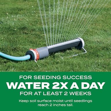 Scotts Turf Builder Thick'R Lawn Sun and Shade, Combination Seed, Fertilizer and Soil Improver, Thickens Thin Grass, 12 lbs. - Image 9