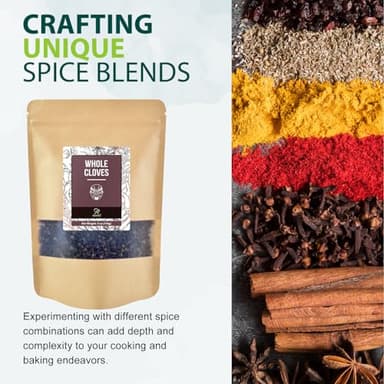 Soeos Whole Cloves 4 oz, Gluten Free, Non GMO, Kosher, Fresh Hand Picked Cloves, Great for Food and Tea - Image 8