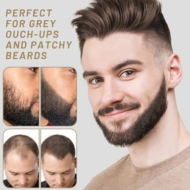 VOLLUCK Root Touch up Powder, Instant Hairline Powder for Thinning Areas and Gray Hair Coverage, Natural and Non-greasy Root Cover up for Women and Men (Red, 0.14 Ounce) - Image 6