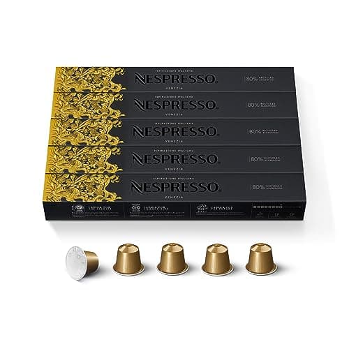 Nespresso Capsules Original Line, Ispirazione Venezia, Medium Roast Coffee Pods, 50-Count Espresso Coffee Pods - Image 1