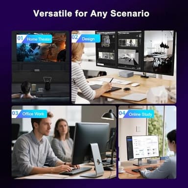 Beelink Dual LAN Mini PC, EQi12 Intel Core i5-1235U(10C/12T, max 4.4GHz), 16GB DDR4 RAM 500GB PCIe4.0 SSD, WiFi 6/ BT5.2/ Dual HDMI/Bulit-in 85W Power Supply Desktop Computer - Image 9