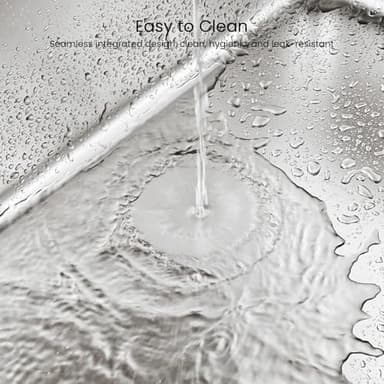 Stainless Steel Litter Box 13.7'' High Sides, XL Metal Cat Litter Box with Curved Low Entry, Cat Litter Pan for Big & Multiple Cats, Pet Toliet with Handy Wheels for Easy Moving - Image 8