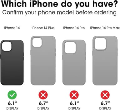 OtterBox Commuter Series Case for iPhone 14 & iPhone 13 (Only) - Non-Retail Packaging - Into The Fuchsia - Image 2