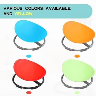 BABAMU Spinning Chair for Autistic Kids, Kids Sensory Swivel Chair, Autism Sensory Products, Autism Toys, Sensory Toy for ADHD Children, Training Body Coordination (Blue) - Image 7