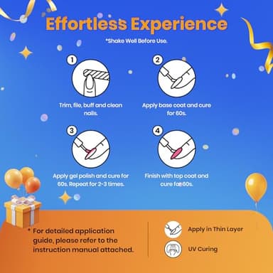 Beetles Gel Nail Polish Set 20 Colors White Black Nude Gel Polish with Base Coat Matte Glossy Top Coat Trendy Colors Uv LED Lamp Nails Gifts for Women Vibrant Subtle - Image 6