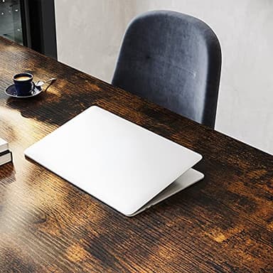 ODK 40 Inches Computer Desk for Home Office, Office Table for Small Spaces, Writing Desk with Headphone Hooks, Rustic Brown - Image 6