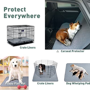 Eterish Reusable Washable Pee Pads for Dogs Large/Extra Large 36'' x 41'' 2 Pack, Absorbent Pet Puppy Dog Training Pads Non-Slip, Waterproof Whelping Potty Pads for Dogs Leak-Proof - Image 5